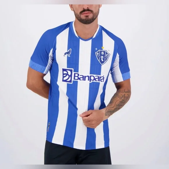 Lobo Authentic Paysandu Brazil 2024 Soccer Jersey Men’s Sz: L